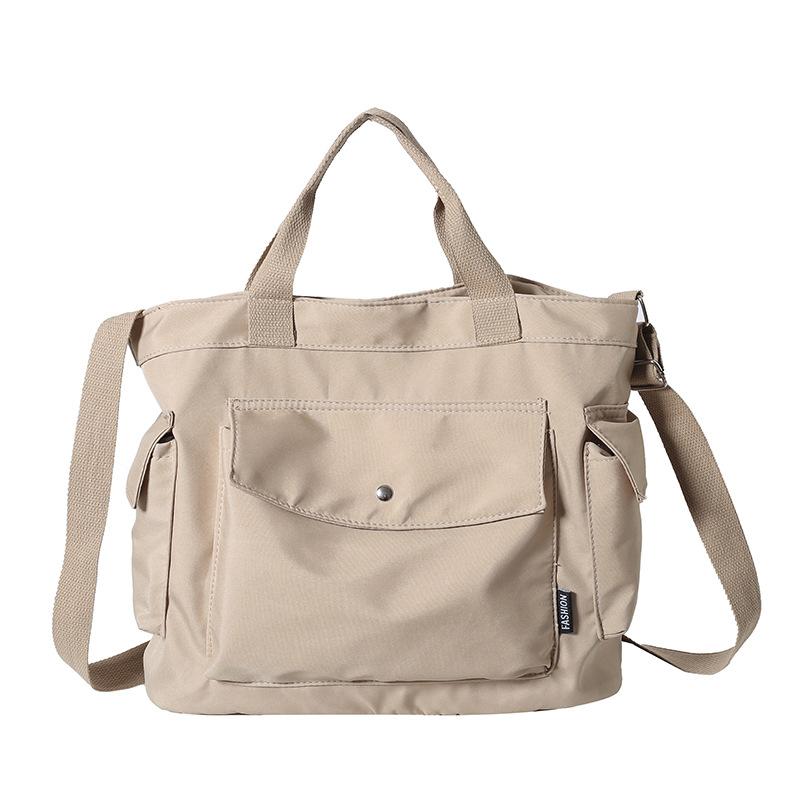 Large capacity fashion handbag 2025 spring new shoulder messenger bag casual make-up tote bag