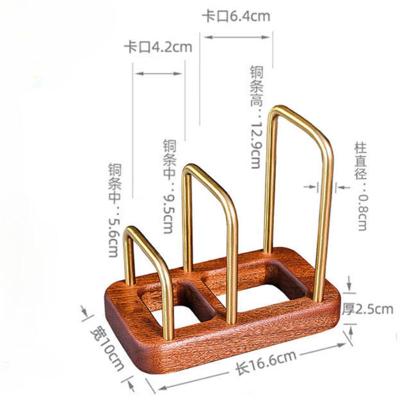 

Многоуровневая подставка для тарелок из цельного дерева, разделочная доска для чашек, подставка для посуды, аксессуары для хранения на кухне, держатель для крышек кастрюль
