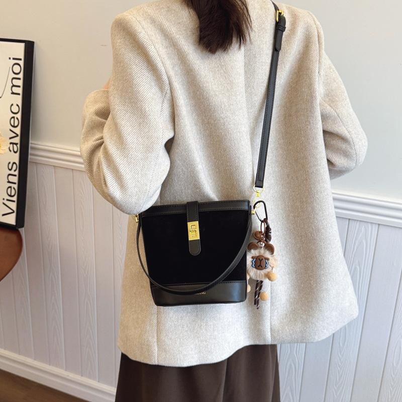 Bags Women's Handbags Niche Design 2025 Fashion Bucket Bags Leopard Print Series Portable Shoulder
