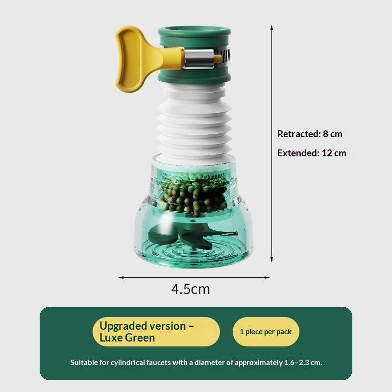 Faucet Water Filter With 360 Degree Rotation Anti Splash Design Efficient Purification For Kitchen Bathroom Sink Daily Home Use