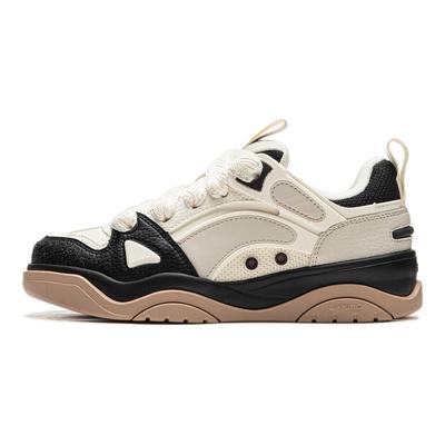 Li Ning Journey 2.0 V2 Scarpe Casual alla Moda Versatili con Suola Spessa Snellenti Scarpe a Panino Antiscivolo Ammortizzanti Aumento di Altezza Sneakers Basse AGCU362-1