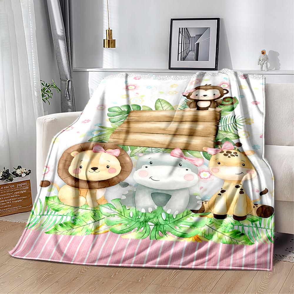 Love Sloth Heart Illustration Blankets are suitable for living rooms,making them an ideal choice for outdoor travel and gifts.