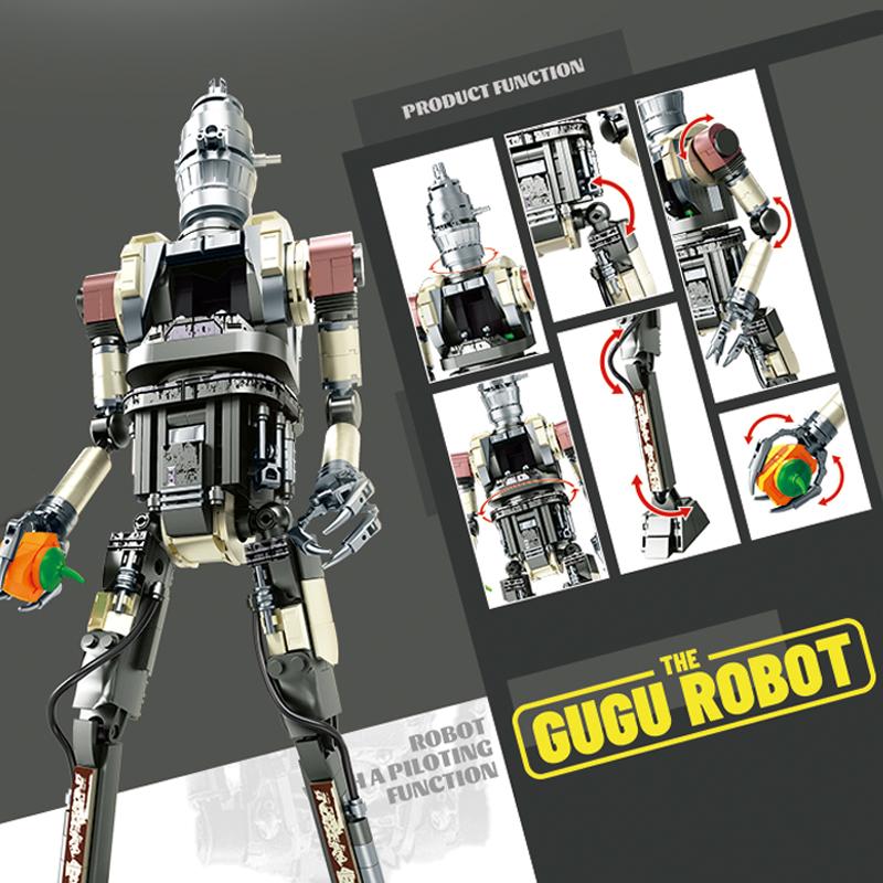 

Machine Building Toy Model Star IG11 Robot Army MOC Blocks Toys Christmas Gifts for Boys Adult Kids Bricks Ornament Sets 654Pcs