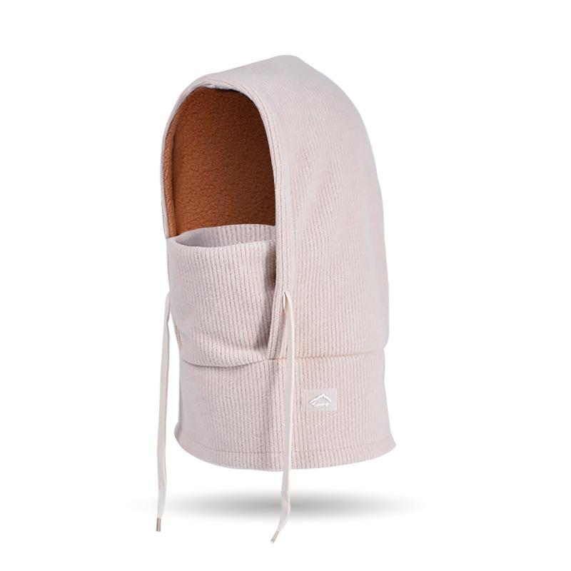 Children's hats, masks, scarves, integrated hats, winter boys' warm and cold-proof fleece ear protectors, pullovers.