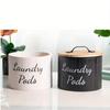 1PC Coffee Filter Holder Wooden Coffee Filter Container Coffee Filter Storage with Lid Coffee Filter Basket for Counter