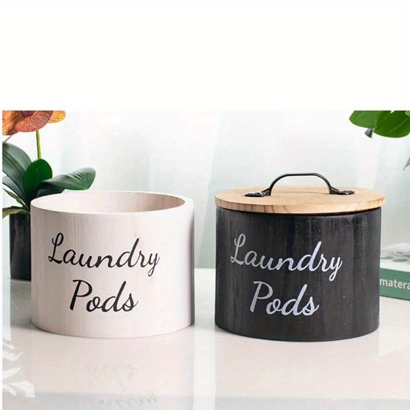 1PC Coffee Filter Holder Wooden Coffee Filter Container Coffee Filter Storage with Lid Coffee Filter Basket for Counter