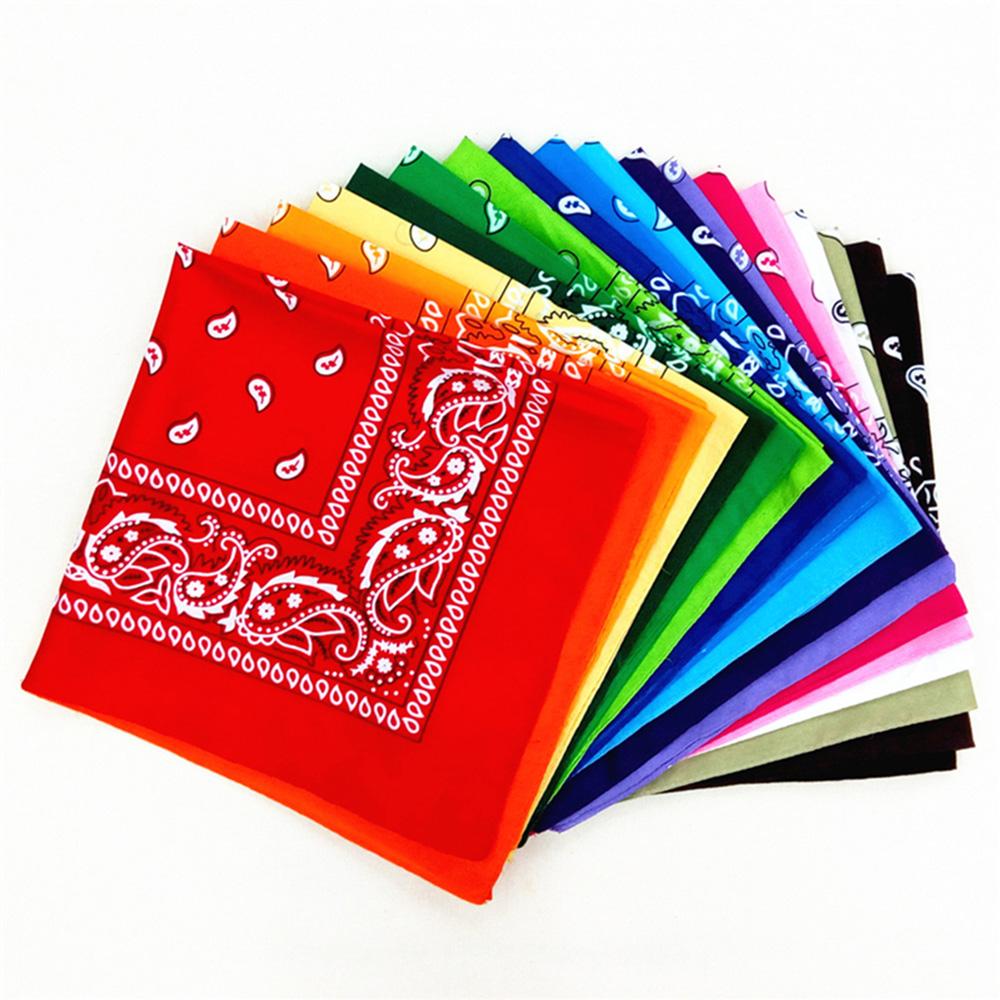 High Quality Paisley Cotton Scarf Cute Bandana Head Wrap Handkerchief Neck