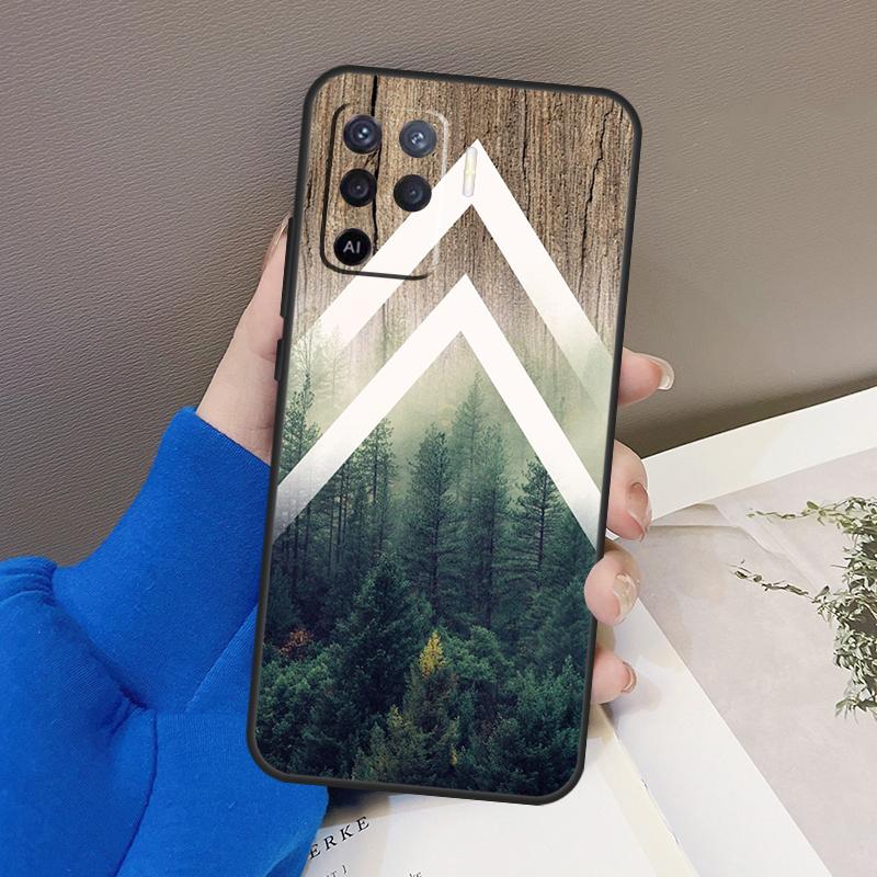

Чехол с рисунком леса, дерева и природы для OPPO A15 A16 A3S A5S A52 A72 A94 A74 A54 A83 A91 A93 A31 A5 A9 2020 A53 S, чехол OPPO A1K