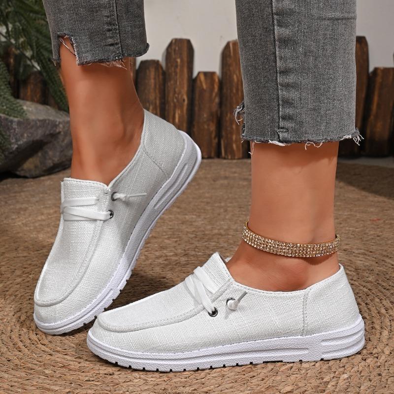 Pohodlné dámské ležérní boty Lehké dámské plátěné boty pro muže ženy Nazouvací Módní ploché mokasíny Boty Zapatos De Mujer