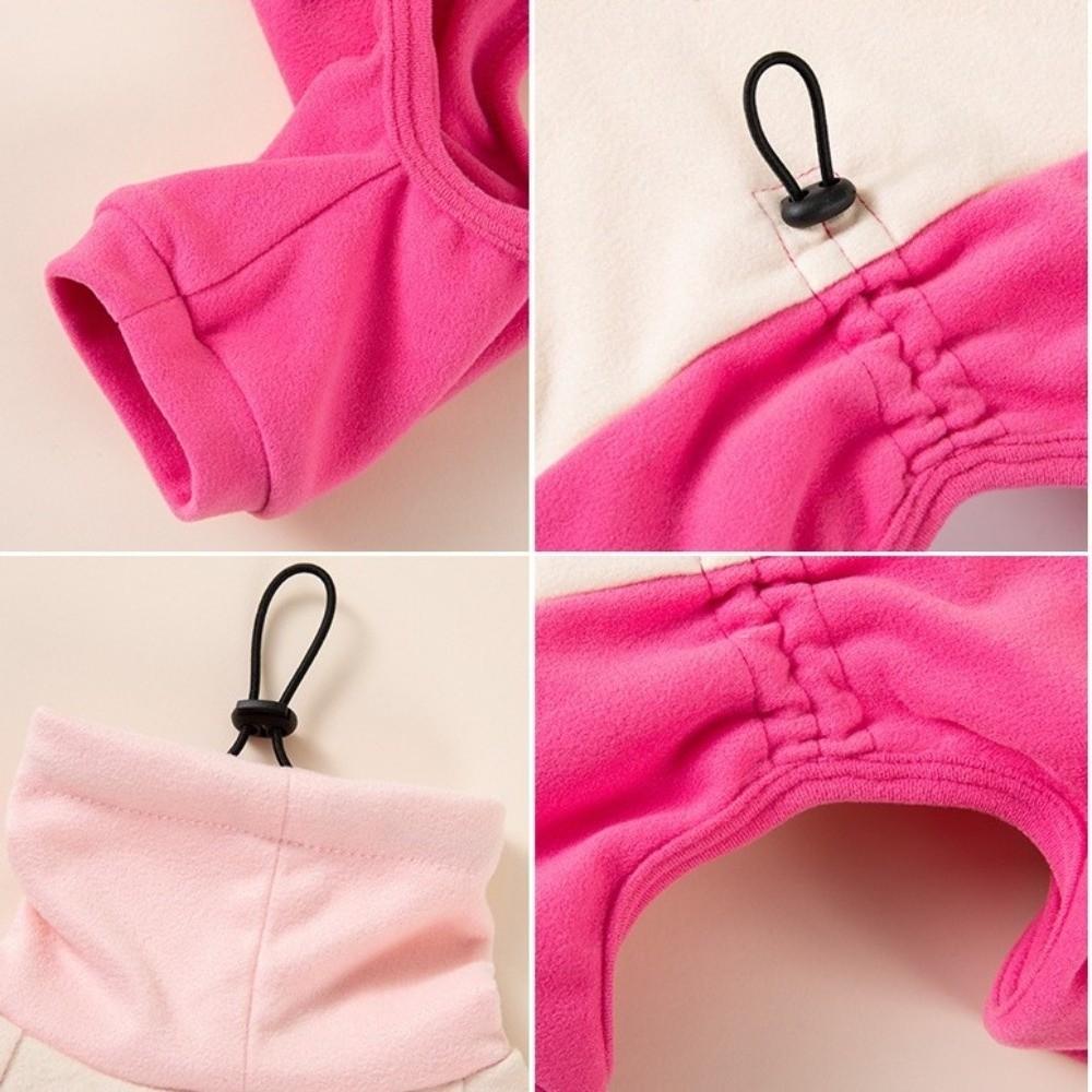 Warm Puppy Jumpsuits Windproof Dog Pullover Lightweight Dog Four-Legged Apparel  Daily Wear