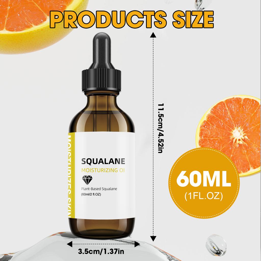 Squalane Moisturizing Oil 60ml – Deep Hydration & Balance for All Skin Types