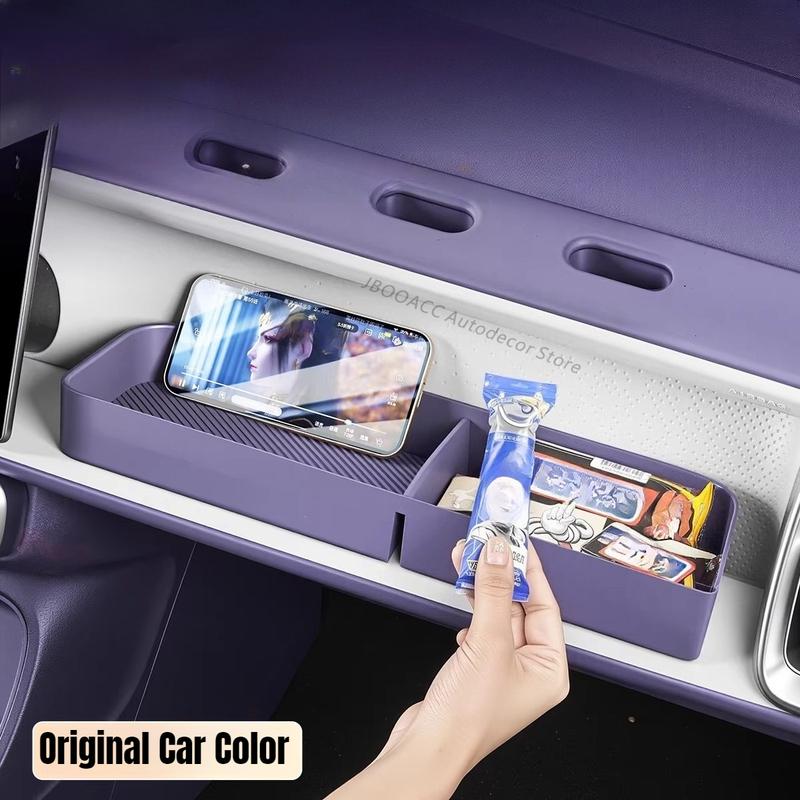 For Leapmotor B10 Lafa5 Passenger Seat Storage Box Car Stowing Tidying Expansion Organizer Tray Case Modification Accessories