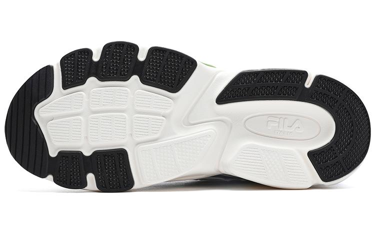 Men's Sneakers FILA Y2K Lace Up Low top Casual Shoes Men's White Black Lotus Gray