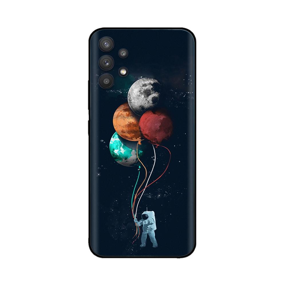 For Samsung A32 Case Soft Black Silicone Phone Back Cover for Samsung Galaxy A32 4G A325 A 32 5G A326 Case Fundas Coque Bumper