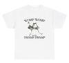 Womp Womp In The Swamp Frog T Shirt Funny Y2K Amphibian Lover Silly Ironic Tee