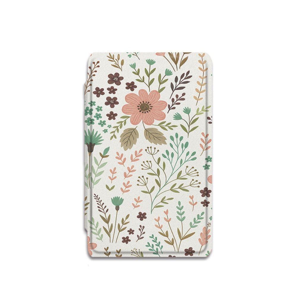 Floral Pattern Magnetic Case Shockproof Folio Shell High Quality Protective Cover for XTEINK X4/X3