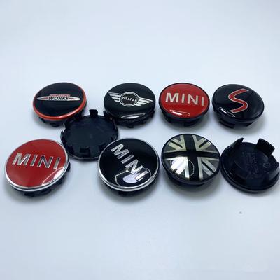 4pcs 54mm 56mm For Mini Cooper One S JCW R53 R55 R56 R57 R60 F55 F56 Car Wheel Center Hub Cap Badge Emblem Sticker