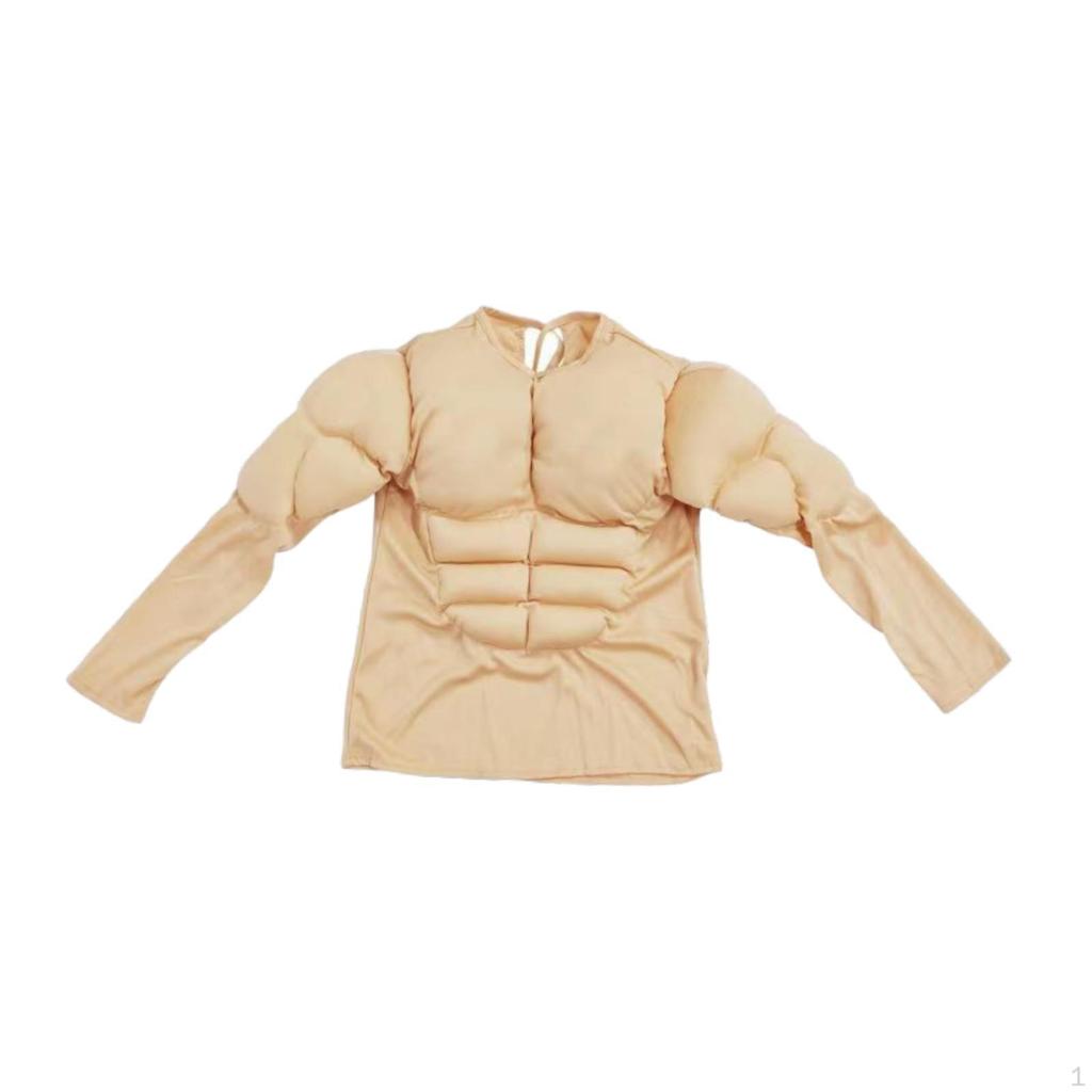 Costume Shirt for Kids Muscle Cosplay Events