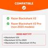 WC Freeze Blackshark - Cooling Gel Ear Pads for 2020-2022 Razer Blackshark V2 & V2 Pro (Not compatible with 2023 models) by Wicked Cushions - Improved