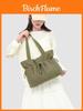 Fashion Plaid Tote Bag With Nylon Material For Casual Daily Use Womens Street Style