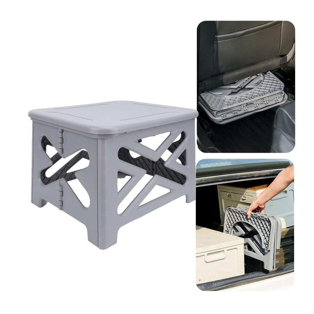 Tragbare Campingtoilette Faltbare Reisetoilette mit Deckel 100 kg Tragfähigkeit für Outdoor-Wandern Bootfahren