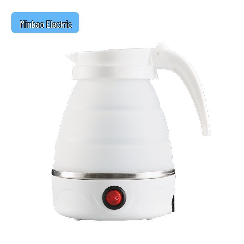 

Portable Silicone Foldable Electric Travel Kettle - Compact, Mini Boiling Kettle for Home and Gifts Switch 110V US