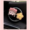 Cute Ice Cream Girl Car Aromatherapy Car Vent Decoration Perfume Car Interior Decoration Ornament Ornament Decoration Fragrant Stone