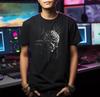 Futuristic Cyber Skull T-Shirt | Detailed Sci-Fi Mechanical Art Tee | Edgy Techno Punk Fashion for Gamers and Cyberpunk Fans | Dark Wear