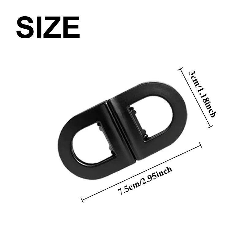 1pcs Magnetic Hair Clip For Women Fix Back Head Broken Hair Bangs And Side Fringe With Magnet Adsorption Design