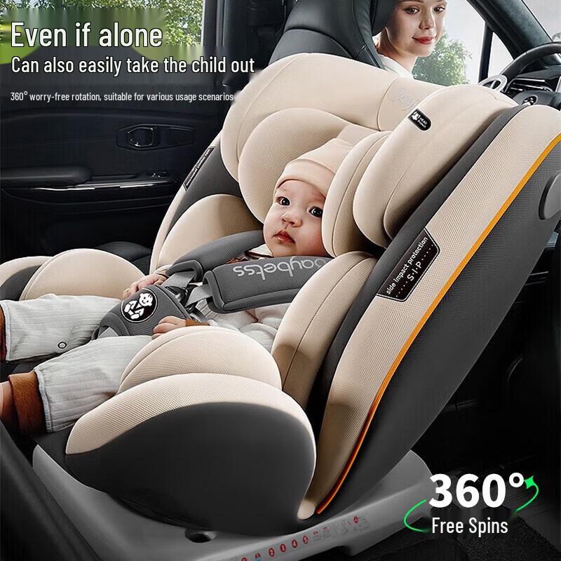 Cadeira de Carro para Bebê Beishi com Rotação de 360 Graus