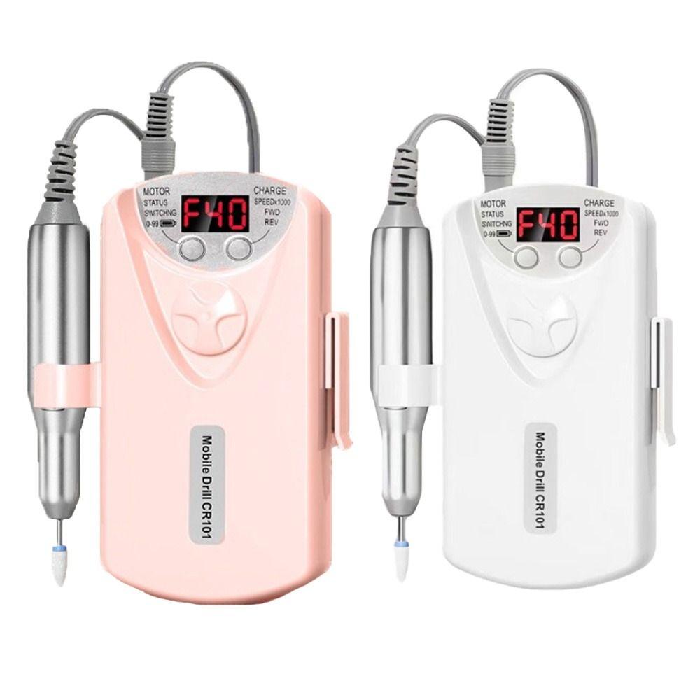 With Drill Bits Electric Nail Polisher Dead Skin Removal Nail Art Electric Sander  Nail Care