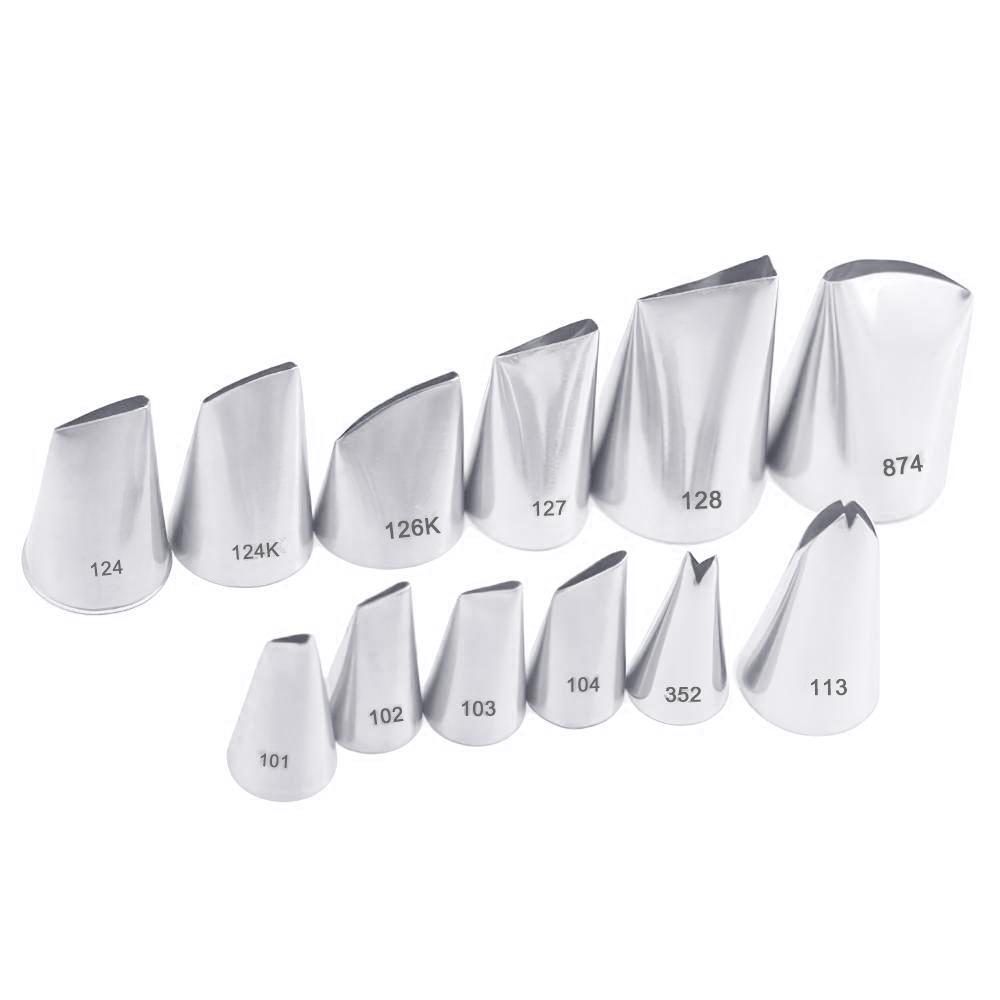 28pcs Piping Bag Nozzle Set Confectionery Cake Pastry Sleeve For Cake Decoration Tools Pocket Professional Nozzles Cream Icing