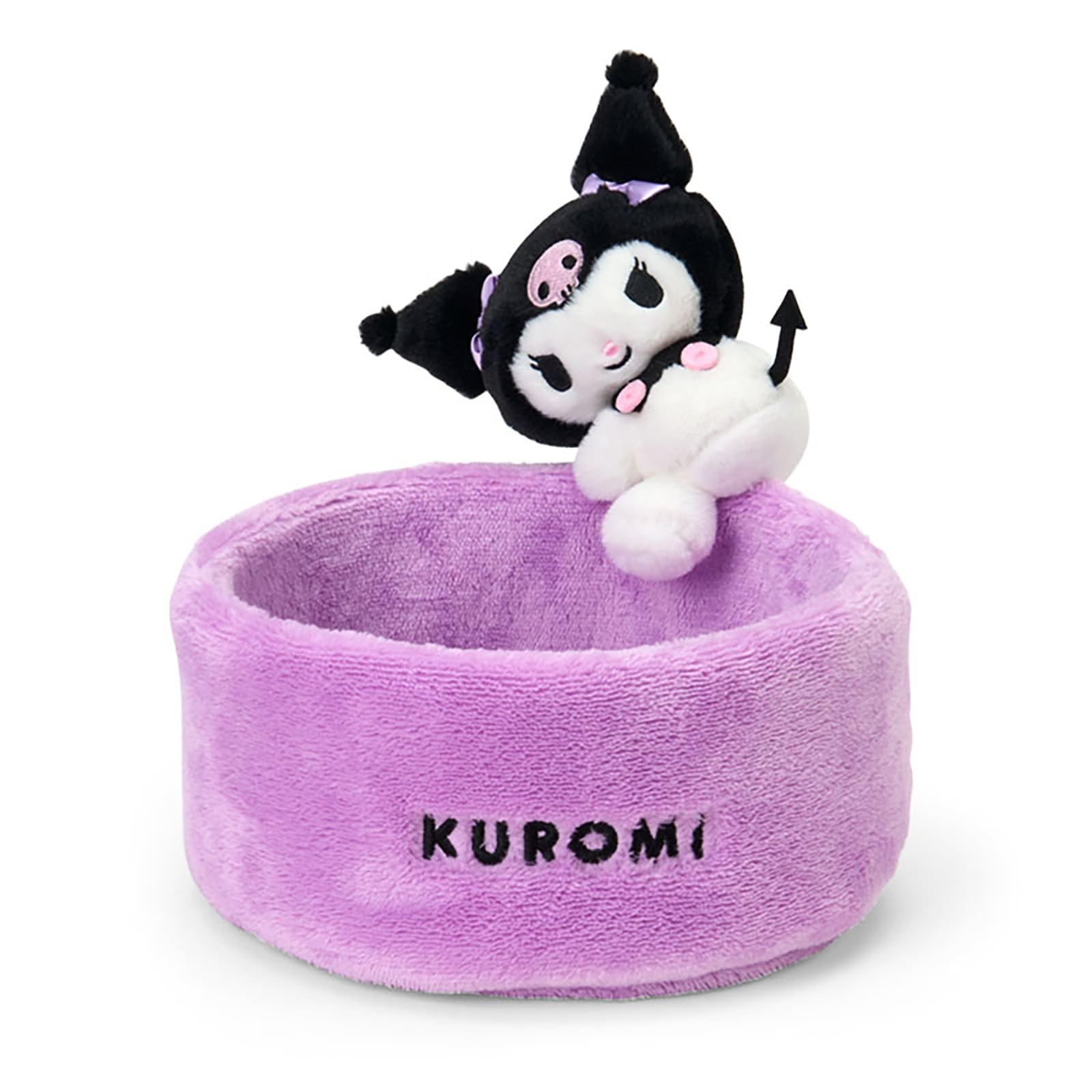 

Sanrio Kuromi Футляр-маскот для аксессуаров 315265 (Круглый) чёрный