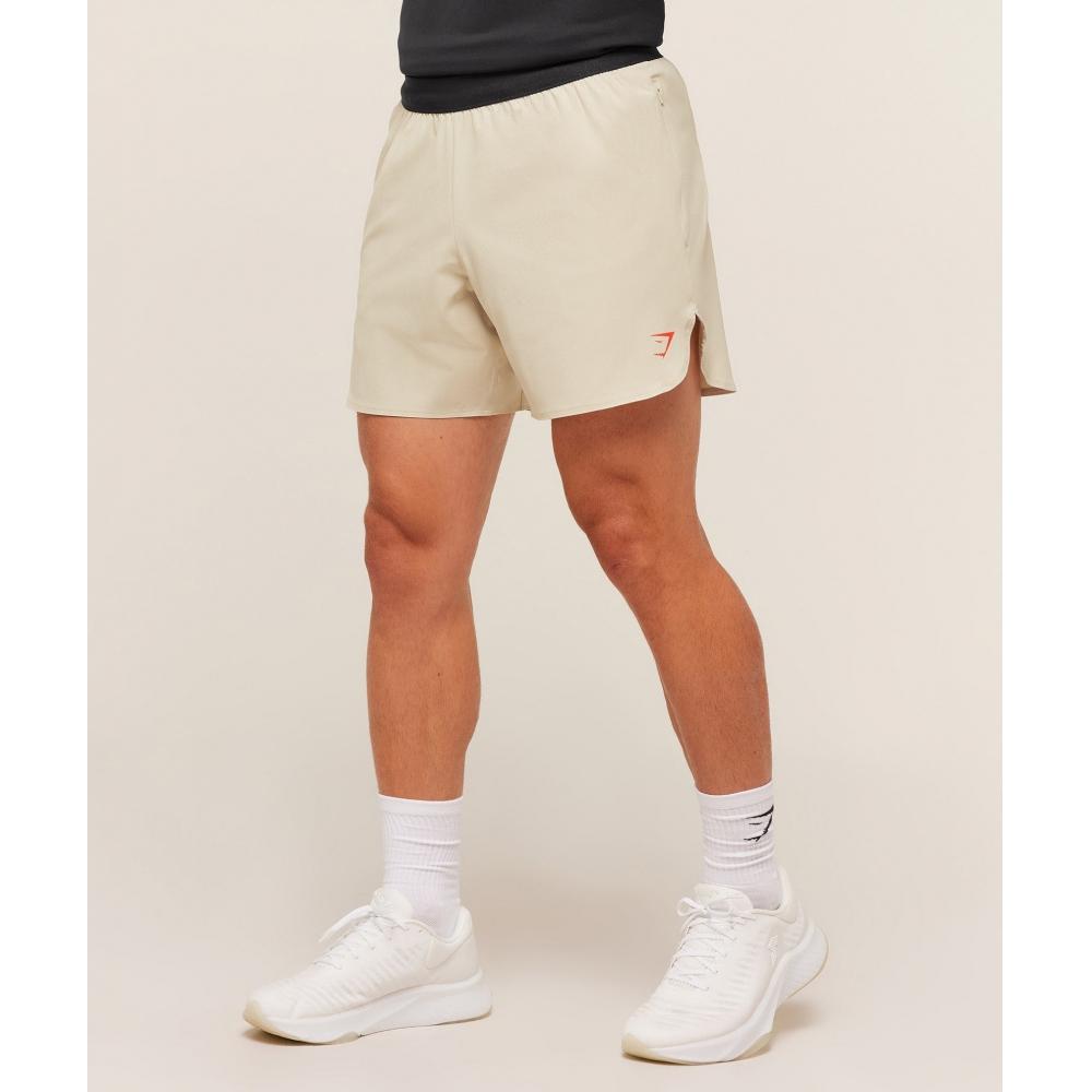 Gymshark Fit Repeat 6  Shorts Pebble Grey A2b1e Gb7p