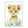 Graffiti Art Animal Canvas Painting Funny Pony Elephant Tiger Wall Art Poster Living Room Bedroom Home Decoration Mural No Frame