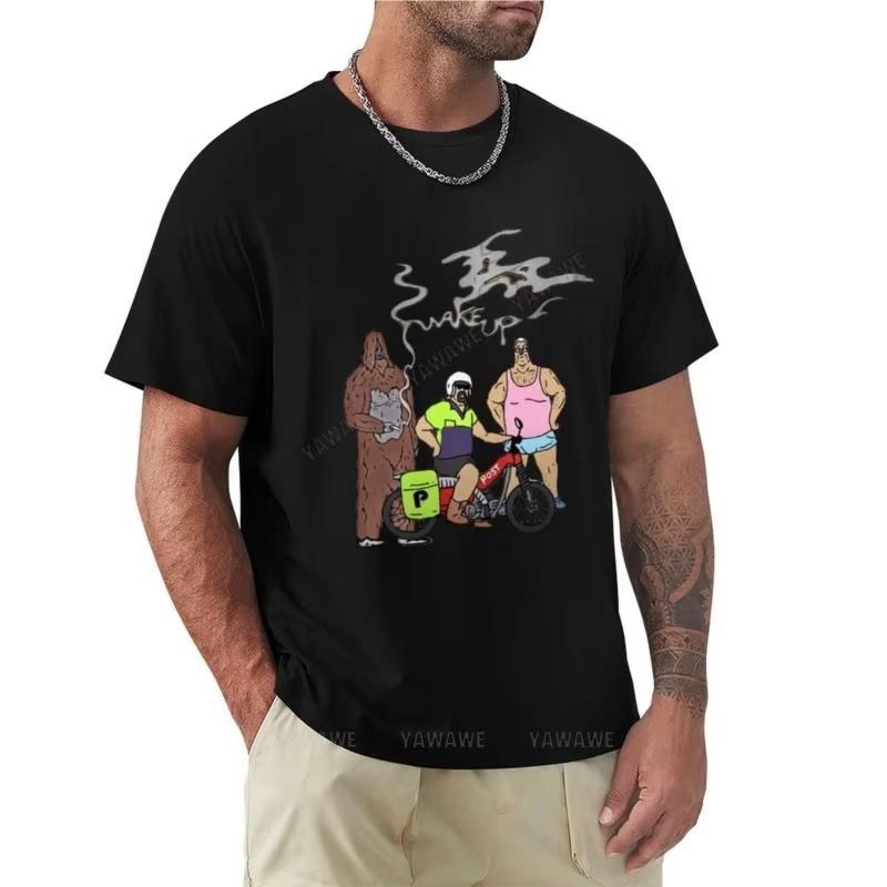 2026 New Sassy Lez Mike Nolan Wake Up The Big Lez Show T-Shirt Plus Size Tops Vintage T Shirt Men s T-shirt S разноцветный