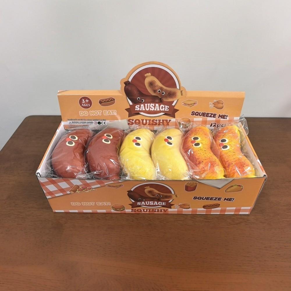 Slow-Rise Squeezable Toy Realistic Sausage-Style Fidget Toy Sensory Toy Squishy Toy Gifts