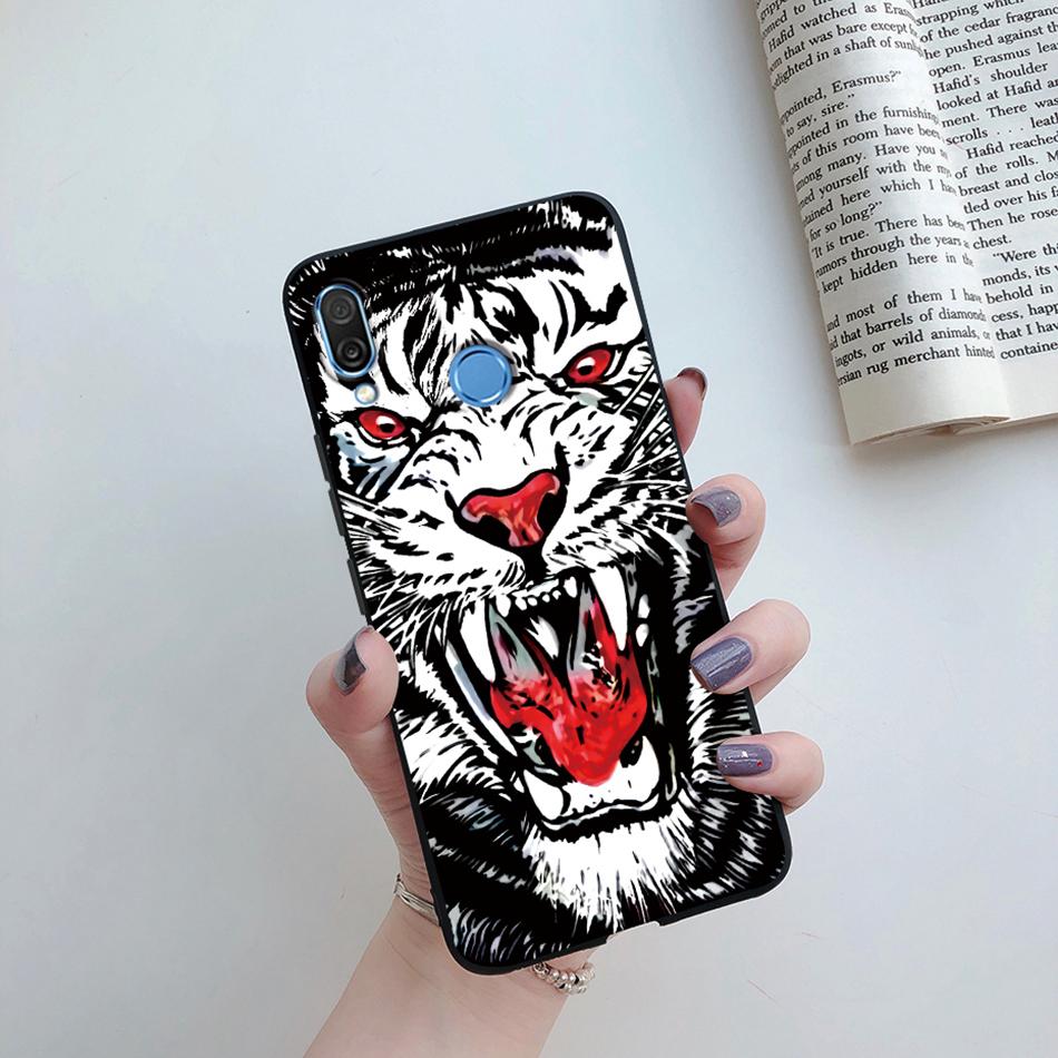 For Honor Play Case COR-L29 COR-L09 Phone Cover Stylish Flower Soft Silicone Matte Case Fundas For Honor Play Shockproof Bumper