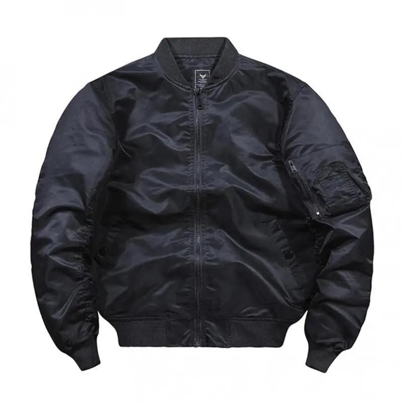 Spring Autumn Bomber Jacket Men Women Military Fly Jacket Varsity Baseball Flight Coat Mens Windbreaker Mens Clothing