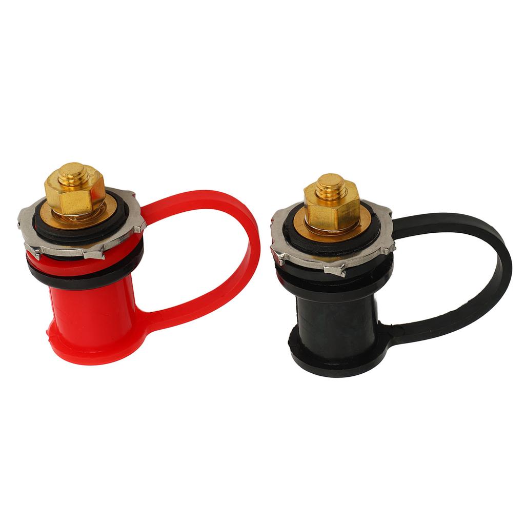 2PCS Battery Charging Post 38 Inch Stud Remote Terminal Junction Post Connector Kit for Welding