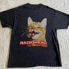 Vestiti Estivi Abbigliamento Bambini Radiohead The Bend Design Divertente Maglietta Manica Corta per Bambini Moda Retrò T-shirt Oversize per Bambino