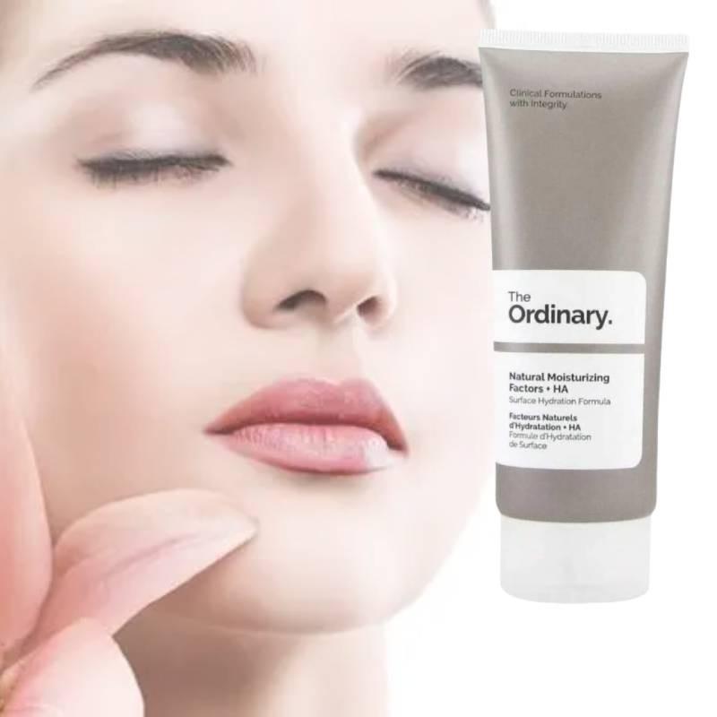 Crema con Fattori Idratanti Naturali e Acido Ialuronico 100ml Per Idratazione Intensa e Nutrizione