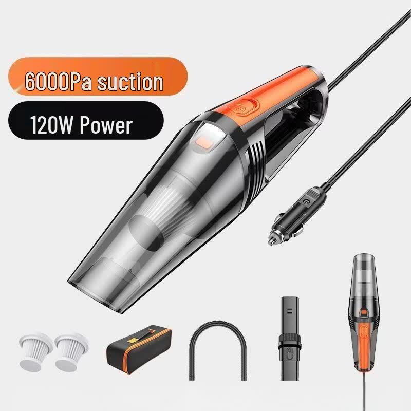 LISM Portable Car Vacuum Cleaner with Light