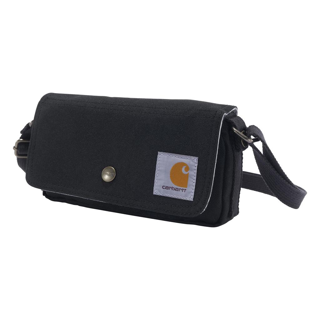 Carhartt Crossbody Horizontal Sling Clutch Waist with Detachable Black Bag, Bag, Bag, Pack, Strap,