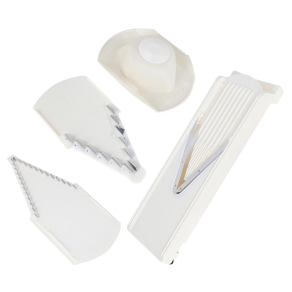 Multifunktionale Haushalts-V-förmige Reibe Schneidschneider mit Handschutz Klinge aus Edelstahl