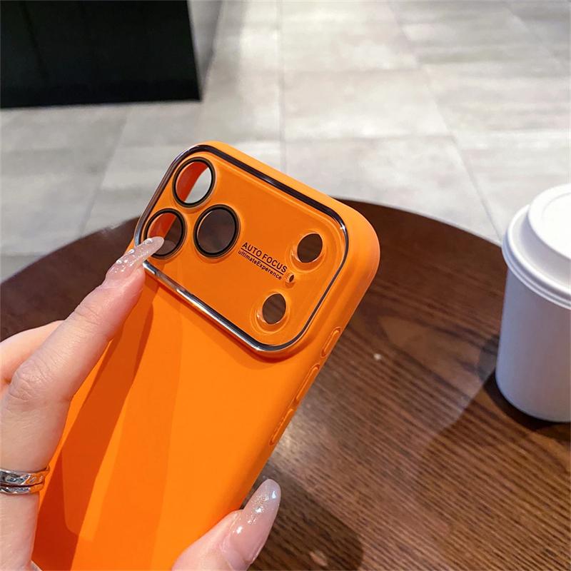 Liquid Silicone Matte Solid Phone Case for iPhone 17 Air 16 15 Pro Max 14 Plus 13 Large Window Camera Protection Cover Funda