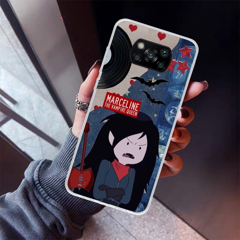 Adventure Marceline Jujuba Phone Case For Xiaomi Poco X7 X6 X5 Pro F7 Ultra Redmi 15C 15 13 13C 12 12C 10 10A 10C 9 9A 9C 9T She