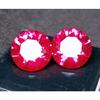 Natural Mozambique Ruby 12-14 Ct Round Cut Pair Certified Fabulous Gemstone