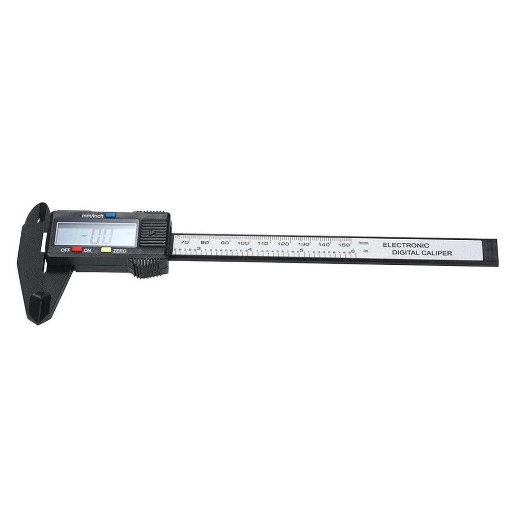 1PC Mini Plastic/vernier caliper. Digital/display caliper student vernier scale 0 to 150mm measuring tool. Plastic caliper