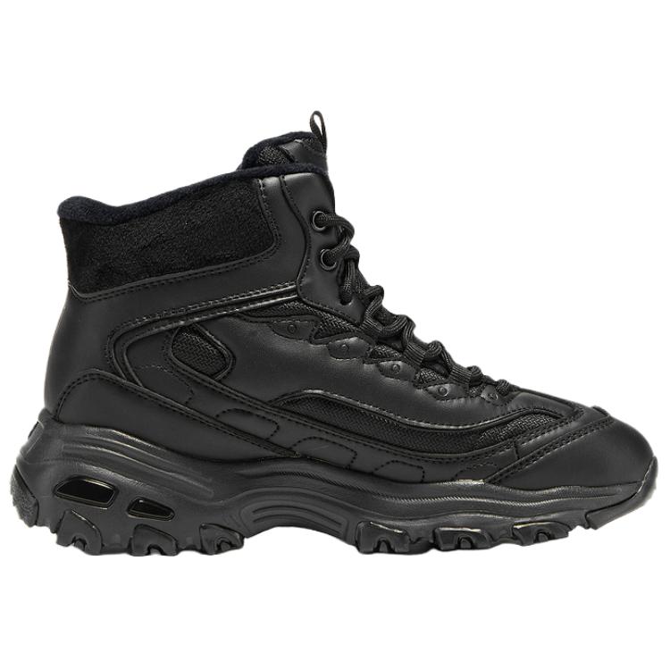 Skechers D-Litez Berry Chic Comfortable Short Boots Women boots Black 169076-BBK
